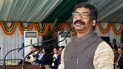 Jharkhand chief minister Hemant Soren. (PTI)
