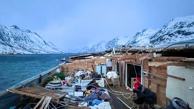 Norway is preparing for its most powerful storm in three decades. (AFP) Norway is preparing for its most powerful storm in three decades. (AFP)