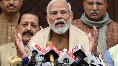 India expects to grow at around 7% in the next fiscal year despite geopolitical risks from the Red Sea crisis but growth has been uneven.&nbsp; (HT Photo/Sanjeev Verma)