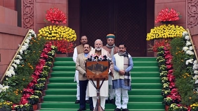 India may keep 2024/25 gross borrowings close to the current year's level, which will be positive for the local bond markets.&nbsp; (HT Photo/Sanjeev Verma)