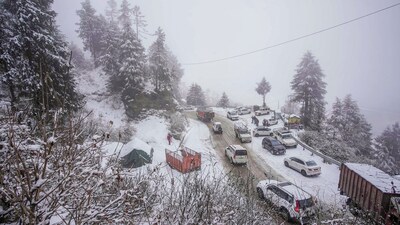 Manali, Dalhousie, Sangla, Narkanda, and Kufri, popular tourist destinations, received moderate snowfall, while scattered rains occurred in the mid and low hills, ending a prolonged dry spell.&nbsp; (PTI)