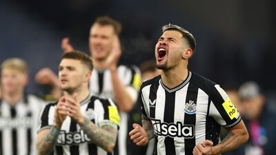 Newcastle had lost six of its previous seven league games to slip away from the top four but victory lifted the team to seventh place (Action Images via Reuters)