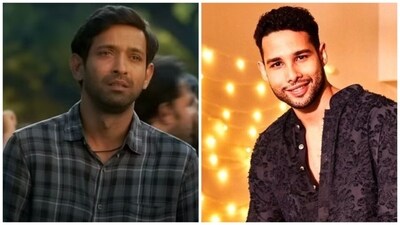 Siddhant Chaturvedi connects with Vidhu Vinod Chopra's 12th Fail; says he messaged Vikrant Massey after watching the film. Siddhant Chaturvedi connects with Vidhu Vinod Chopra's 12th Fail; says he messaged Vikrant Massey after watching the film.