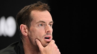 Britain's Andy Murray takes part in a press conference on day two of the Australian Open tennis tournament in Melbourne on January 15, 2024 (AFP) Britain's Andy Murray takes part in a press conference on day two of the Australian Open tennis tournament in Melbourne on January 15, 2024 (AFP)