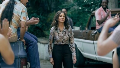 This image released by Netflix shows Sofia Vergara in the title role of the series Griselda. (Netflix via AP) This image released by Netflix shows Sofia Vergara in the title role of the series Griselda. (Netflix via AP)