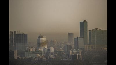 The city of Noida, Uttar Pradesh, India. (Bloomberg)
