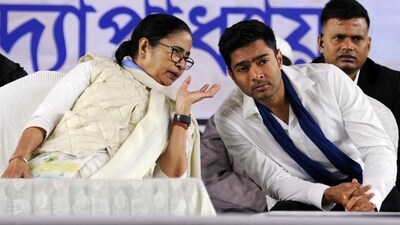 West Bengal chief minister Mamata Banerjee with TMC MP Abhishek Banerjee in Kolkata. (ANI file photo) West Bengal chief minister Mamata Banerjee with TMC MP Abhishek Banerjee in Kolkata. (ANI file photo)