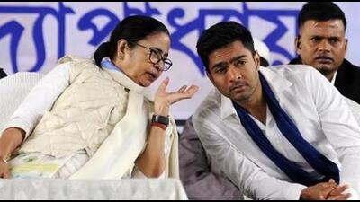 West Bengal chief minister Mamata Banerjee with TMC MP Abhishek Banerjee in Kolkata. (ANI file photo) West Bengal chief minister Mamata Banerjee with TMC MP Abhishek Banerjee in Kolkata. (ANI file photo)