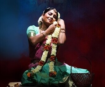 This Bharatnatyam dance production, featuring Jaya Seal Ghosh and her troupe, 
depicts the perspective of a young devotee of Lord Vishnu, and her journey of discovering the Lord through the devotional garland of poems Tirupavai