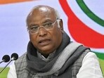 Congress President Mallikarjun Kharge. Congress President Mallikarjun Kharge.