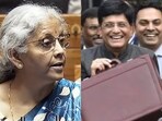 Finance minister Nirmala Sitharaman and Piyush Goyal
