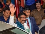 Ranchi: Former Jharkhand CM and JMM leader Hemant Soren being produced before a PMLA court following his arrest by Enforcement Directorate (ED). Ranchi: Former Jharkhand CM and JMM leader Hemant Soren being produced before a PMLA court following his arrest by Enforcement Directorate (ED).