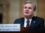 FBI Director, Christopher Wray, testifies during a Congressional full committee hearing on the "The CCP [Chinese Communist Party] Cyber Threat to the American Homeland and National Security" in Washington, DC, January 31, 2024. (Photo by Julia Nikhinson / AFP)