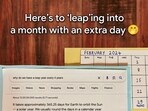 Google India shared this image on Instagram while posting about 2024 being a leap year. Google India shared this image on Instagram while posting about 2024 being a leap year.