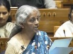 Union Finance Minister Nirmala Sitharaman presents the Interim Budget 2024 in the Lok Sabha, at Parliament House in New Delhi, Union Finance Minister Nirmala Sitharaman presents the Interim Budget 2024 in the Lok Sabha, at Parliament House in New Delhi,