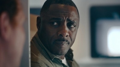 Idris Elba in a still from Hijack Idris Elba in a still from Hijack