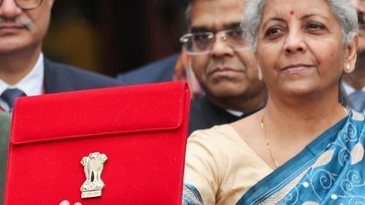Nirmala Sitharaman on February 1 presented the interim budget 2024-25 (REUTERS)