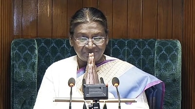 The Budget Session of Parliament commenced on Wednesday with President Droupadi Murmu addressing a joint sitting of Lok Sabha and Rajya Sabha. (ANI) The Budget Session of Parliament commenced on Wednesday with President Droupadi Murmu addressing a joint sitting of Lok Sabha and Rajya Sabha. (ANI)