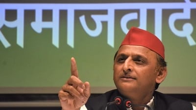 Samajwadi Party chief Akhilesh Yadav. (HT_PRINT)