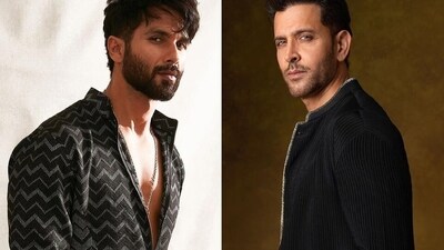Shahid stated that he has the 'opposite problem' to the one Hrithik has (Instagram) Shahid stated that he has the 'opposite problem' to the one Hrithik has (Instagram)