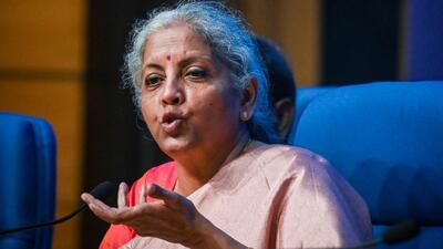 Union finance minister Nirmala Sitharaman. (Raj K Raj/HT photo) Union finance minister Nirmala Sitharaman. (Raj K Raj/HT photo)