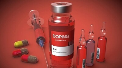 Doping, conceptual illustration. (Getty Images/Science Photo Libra)