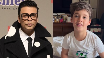 Karan Johar has twins--Yash and Roohi. Karan Johar has twins--Yash and Roohi.