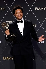 Trevor Noah at the Emmys on January 15, 2024 (Getty Images via AFP) Trevor Noah at the Emmys on January 15, 2024 (Getty Images via AFP)