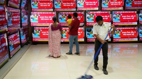 Middle Class: The government raised the threshold limits for tax rates for individuals, aiming to increase disposable income and spur consumption. Neeraj Bansal, co-head and chief operating officer at India Global, KPMG, welcomed the move, especially the financial support for middle-class individuals living in rented houses, slums, or unauthorized colonies to buy or build their own homes. This, he stated, aligns with the goal of "housing for all," a crucial aspect of economic advancement and a hallmark of a developed nation.&nbsp;(AP)