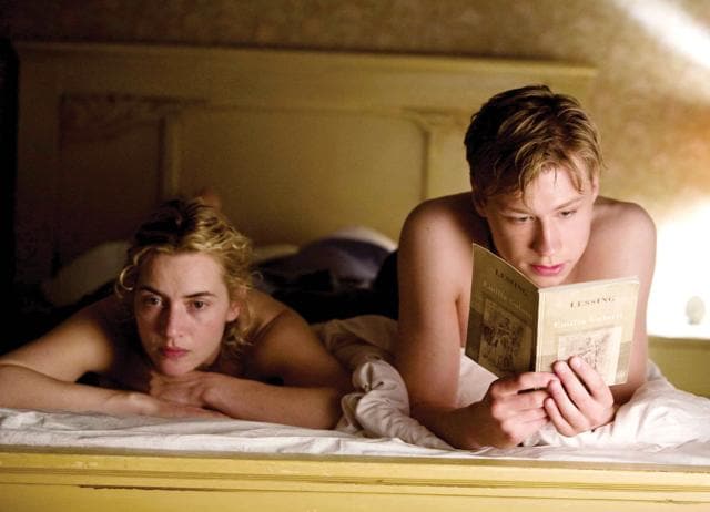 If a movie pairing has a younger man, it tends to become the whole story, like in The Reader. If a movie pairing has a younger man, it tends to become the whole story, like in The Reader.