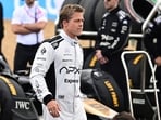 Brad Pitt is part of a Formula One movie being filmed around the event and won't be driving. (Christian Bruna/Pool photo via AP, File) Brad Pitt is part of a Formula One movie being filmed around the event and won't be driving. (Christian Bruna/Pool photo via AP, File)