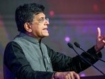 Piyush Goyal is seen. Piyush Goyal is seen.