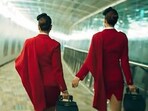 The Crew teaser features Tabu, Kareena Kapoor, and Kriti Sanon. The Crew teaser features Tabu, Kareena Kapoor, and Kriti Sanon.