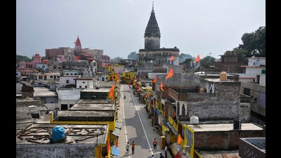 A view of Ayodhya. (HT File)