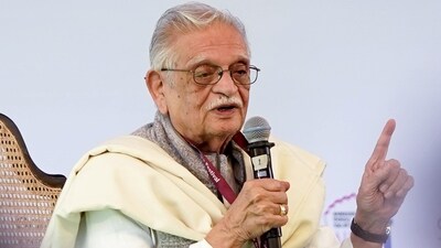 Indian lyricist and poet Gulzar speaks during the Jaipur Literature Festival in. (ANI) Indian lyricist and poet Gulzar speaks during the Jaipur Literature Festival in. (ANI)
