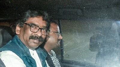 Former Jharkhand CM and JMM executive president Hemant Soren. (ANI) Former Jharkhand CM and JMM executive president Hemant Soren. (ANI)