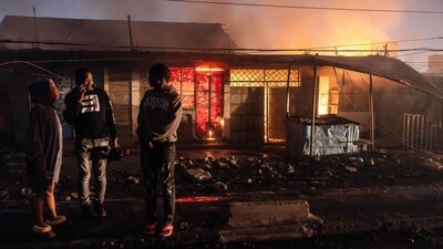 The explosion took place in Nairobi's Embakasi neighborhood, southeast of the capital, just before midnight at a gas refilling company. Government spokesperson Isaac Mwaura reported on social media platform X that the building was badly damaged. (AFP) The explosion took place in Nairobi's Embakasi neighborhood, southeast of the capital, just before midnight at a gas refilling company. Government spokesperson Isaac Mwaura reported on social media platform X that the building was badly damaged. (AFP)
