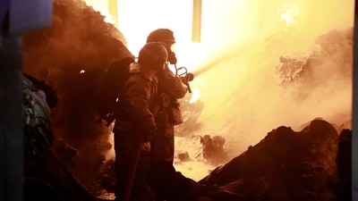 At least two people were killed, and more than 200 were injured in a massive fire caused by a gas truck explosion in Nairobi, the Kenyan capital, a government spokesman said on Friday. (AP) At least two people were killed, and more than 200 were injured in a massive fire caused by a gas truck explosion in Nairobi, the Kenyan capital, a government spokesman said on Friday. (AP)