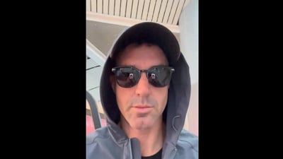 Snapshot from Kevin Pietersen's video. (X/@KP24) Snapshot from Kevin Pietersen's video. (X/@KP24)