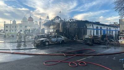 No injuries were reported in the incident that took place on Monday at the Gurdwara Sacramento Sikh Society in the Sacramento area. No injuries were reported in the incident that took place on Monday at the Gurdwara Sacramento Sikh Society in the Sacramento area.