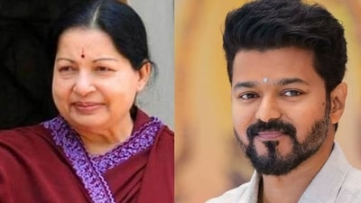 Jayaram Jayalalitha and ‘Thalapathy’ Vijay (X(formerly Twitter)) Jayaram Jayalalitha and ‘Thalapathy’ Vijay (X(formerly Twitter))