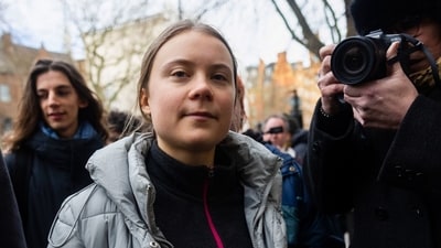 Greta Thunberg, climate campaigner. (Bloomberg)