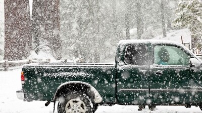 KINGS CANYON NATIONAL PARK, CALIFORNIA- The first of two atmospheric river storms is impacting California with heavy rain and snow with 20 million people in the state under flood alerts today. Mario Tama/Getty Images/AFP (Photo by MARIO TAMA / GETTY IMAGES NORTH AMERICA / Getty Images via AFP) (Getty Images via AFP) KINGS CANYON NATIONAL PARK, CALIFORNIA- The first of two atmospheric river storms is impacting California with heavy rain and snow with 20 million people in the state under flood alerts today. Mario Tama/Getty Images/AFP (Photo by MARIO TAMA / GETTY IMAGES NORTH AMERICA / Getty Images via AFP) (Getty Images via AFP)