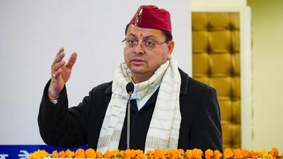 Uttarakhand chief minister Pushkar Singh Dhami. (PTI Photo) Uttarakhand chief minister Pushkar Singh Dhami. (PTI Photo)