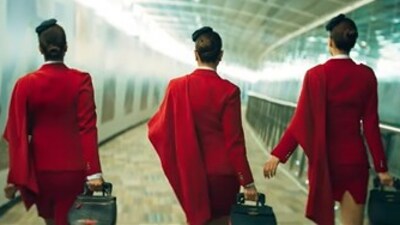The Crew teaser features Tabu, Kareena Kapoor, and Kriti Sanon. The Crew teaser features Tabu, Kareena Kapoor, and Kriti Sanon.