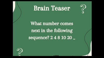This brain teaser was shared on Instagram. This brain teaser was shared on Instagram.