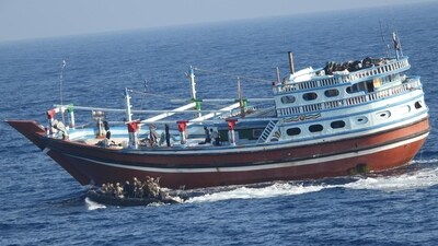 Indian Navy foils another Piracy attempt along East coast of Somalia. Indian Navy foils another Piracy attempt along East coast of Somalia.