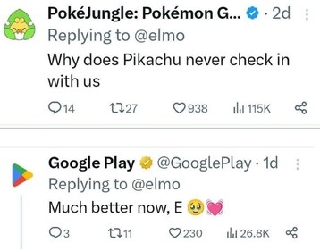 A bunch of fun tweets that did the rounds... (X)