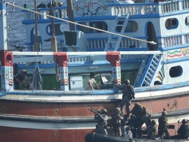Indian Navy foils another Piracy attempt along East coast of Somalia. Indian Navy foils another Piracy attempt along East coast of Somalia.