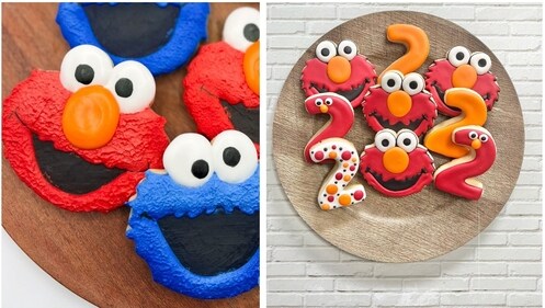 How about tucking into these cute Elmo cookies? (Instagram) How about tucking into these cute Elmo cookies? (Instagram)